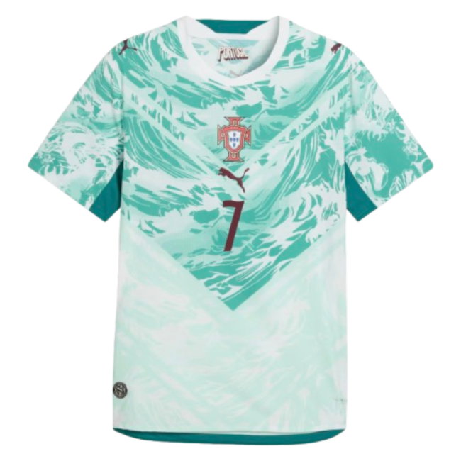 2026-2027 Portugal Authentic RONALDO Away Shirt-SoccerKits Hub | Buy Soccer Jerseys Online